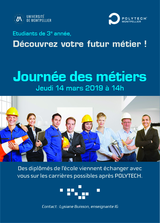 affiche journe des metiers 2019